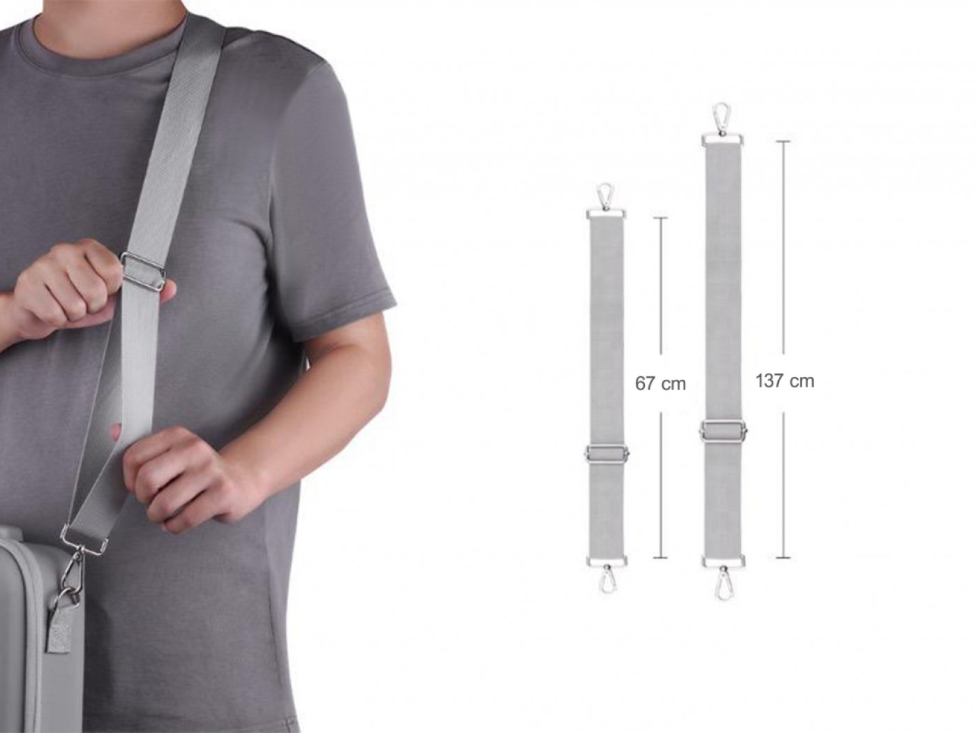 Světle šedé pouzdro na dron DJI Mini 4 Pro