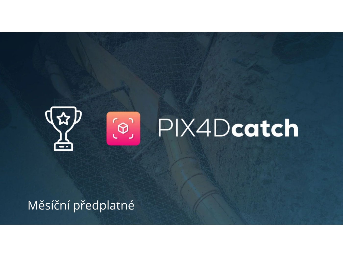PIX4Dcatch Professional - měsíční předplatné