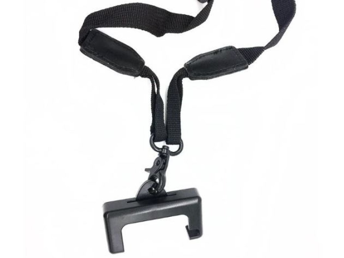 Široký popruh s karabinou na dálkový ovladač