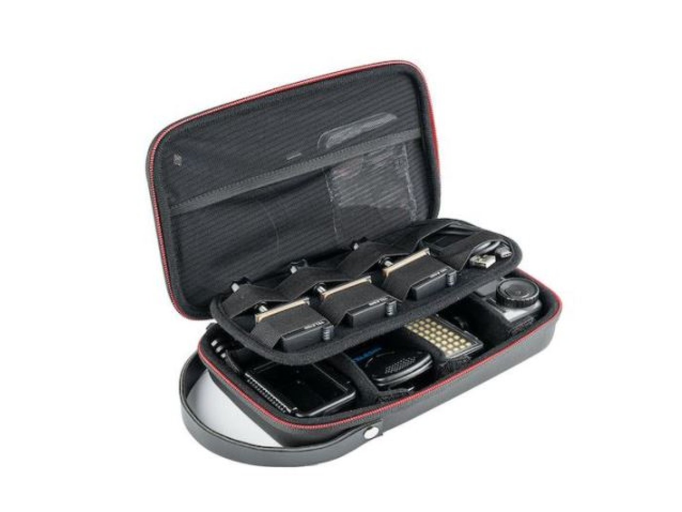 Pouzdro s nastavitelným vnitřkem na akční kameru