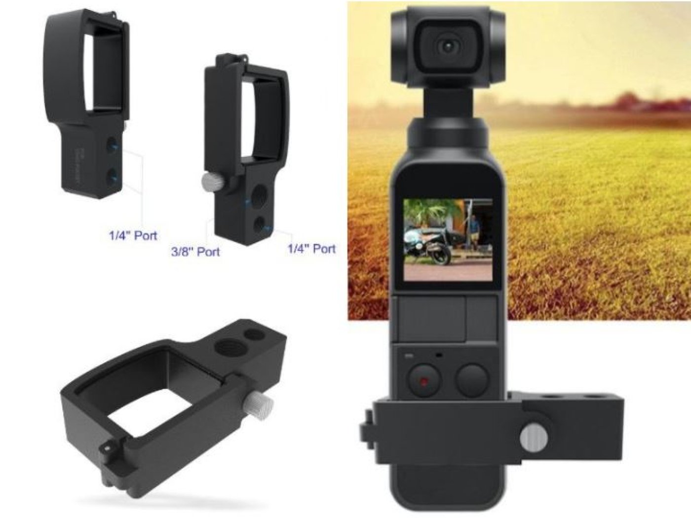 Adaptér pro připojení příslušenství na DJI Osmo Pocket / Pocket 2