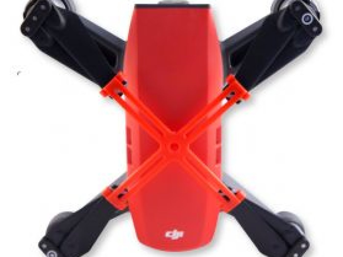 Držák vrtulí Adam FLEET pro dron DJI Spark - 2 ks - černý + červený