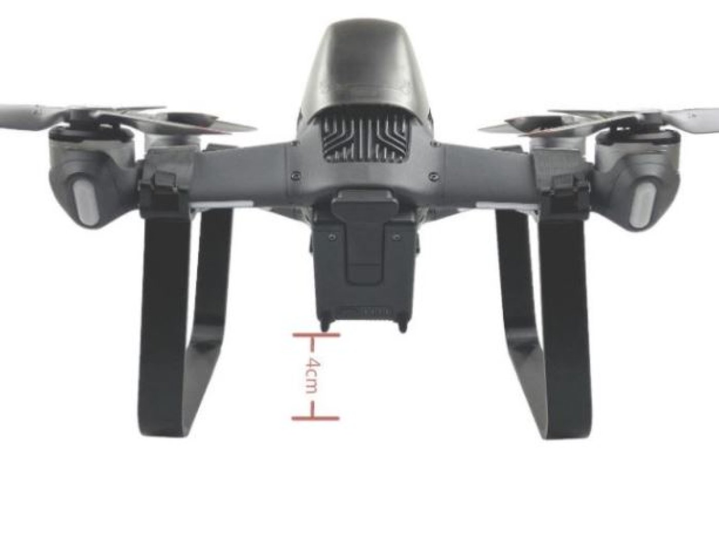 Přistávací podvozek na DJI FPV závodní dron