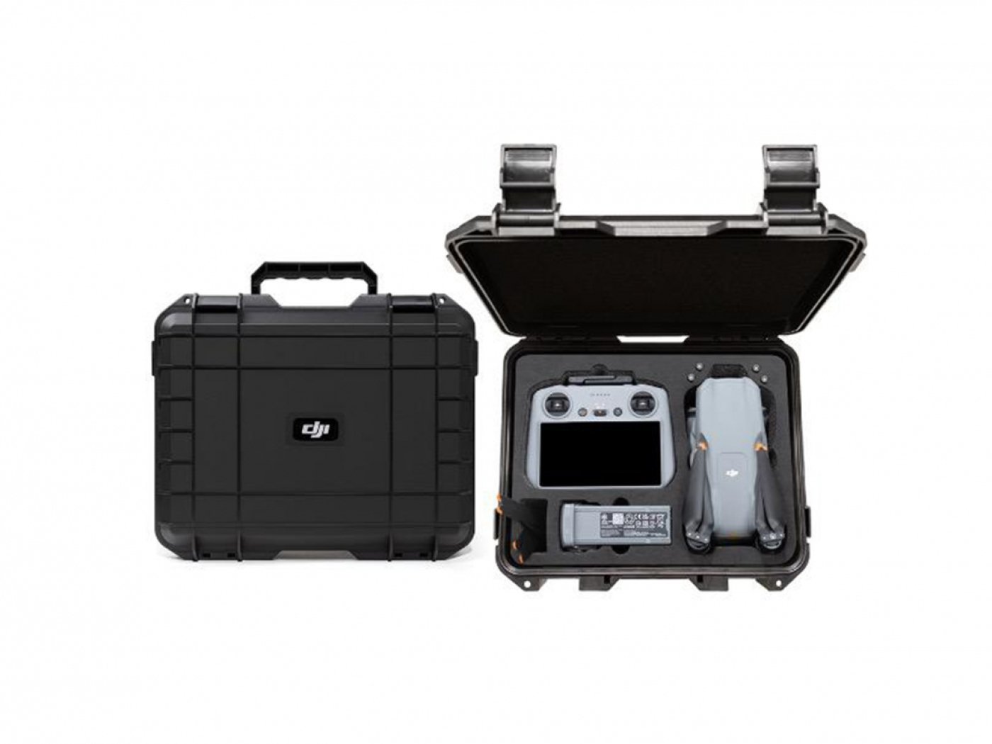 Černý odolný kufr na dron DJI Air 3