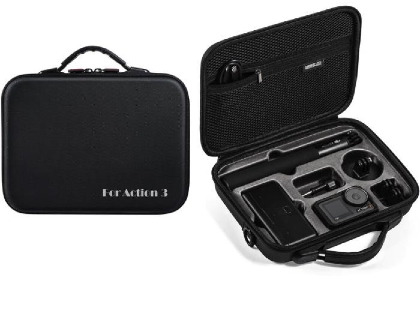 PU pouzdro na kameru DJI Osmo Action 3 / Osmo Action 4