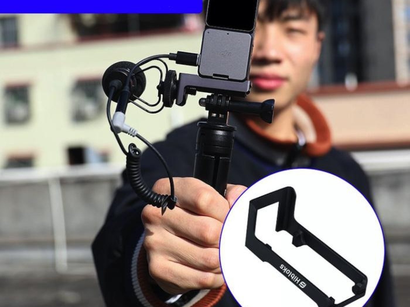 CNC adaptér pro připojení dalšího příslušenství ke kameře DJI Action 2