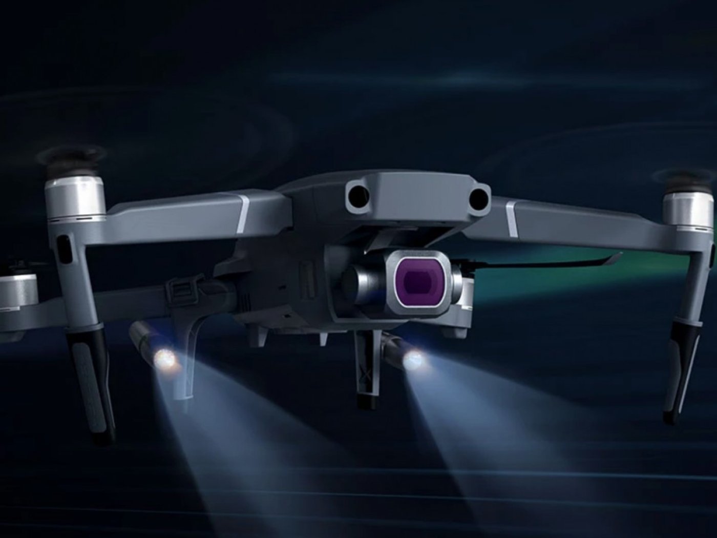DJI Mavic 2 sada LED osvětlení a zvýšené přistávací nohy
