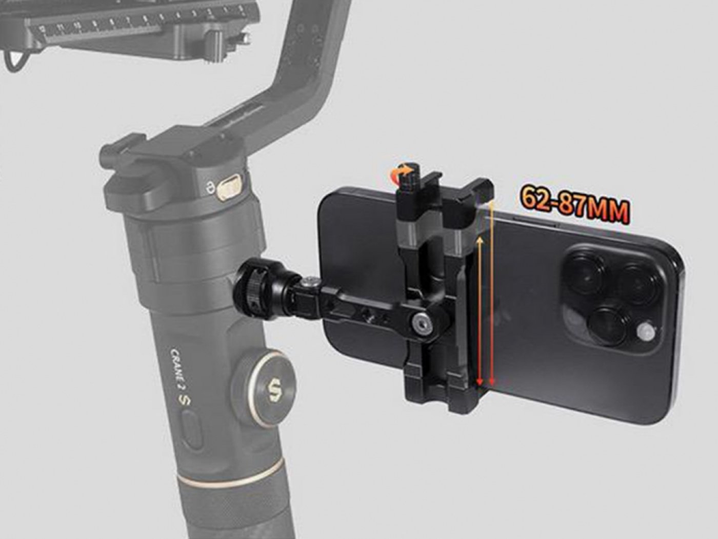 Držák na telefon pro stabilizátor DJI RS 3 / RS 3 Pro / RS 4 / RS 4 Pro