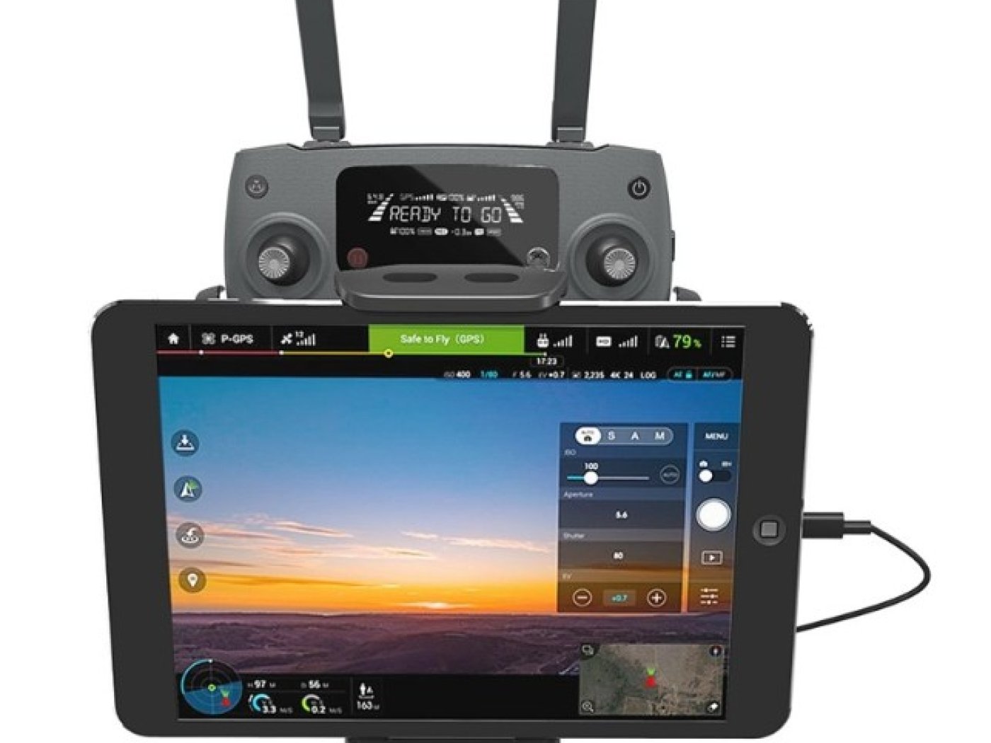 Pgytech držák tabletu na dron DJI Mavic series a Spark