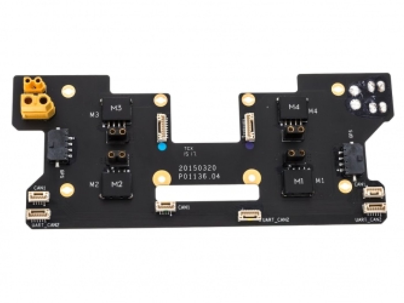 Matrice 100 centrální rozvodová deska