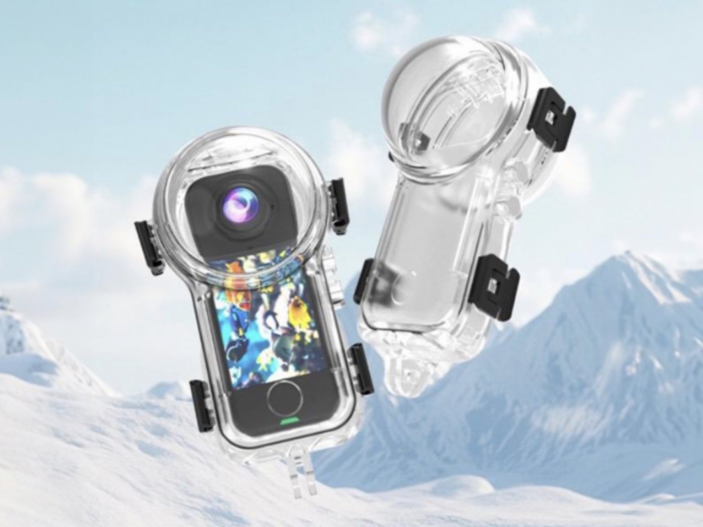 Neviditelné vodotěsné pouzdro pro akční kameru Insta360 X4 Air