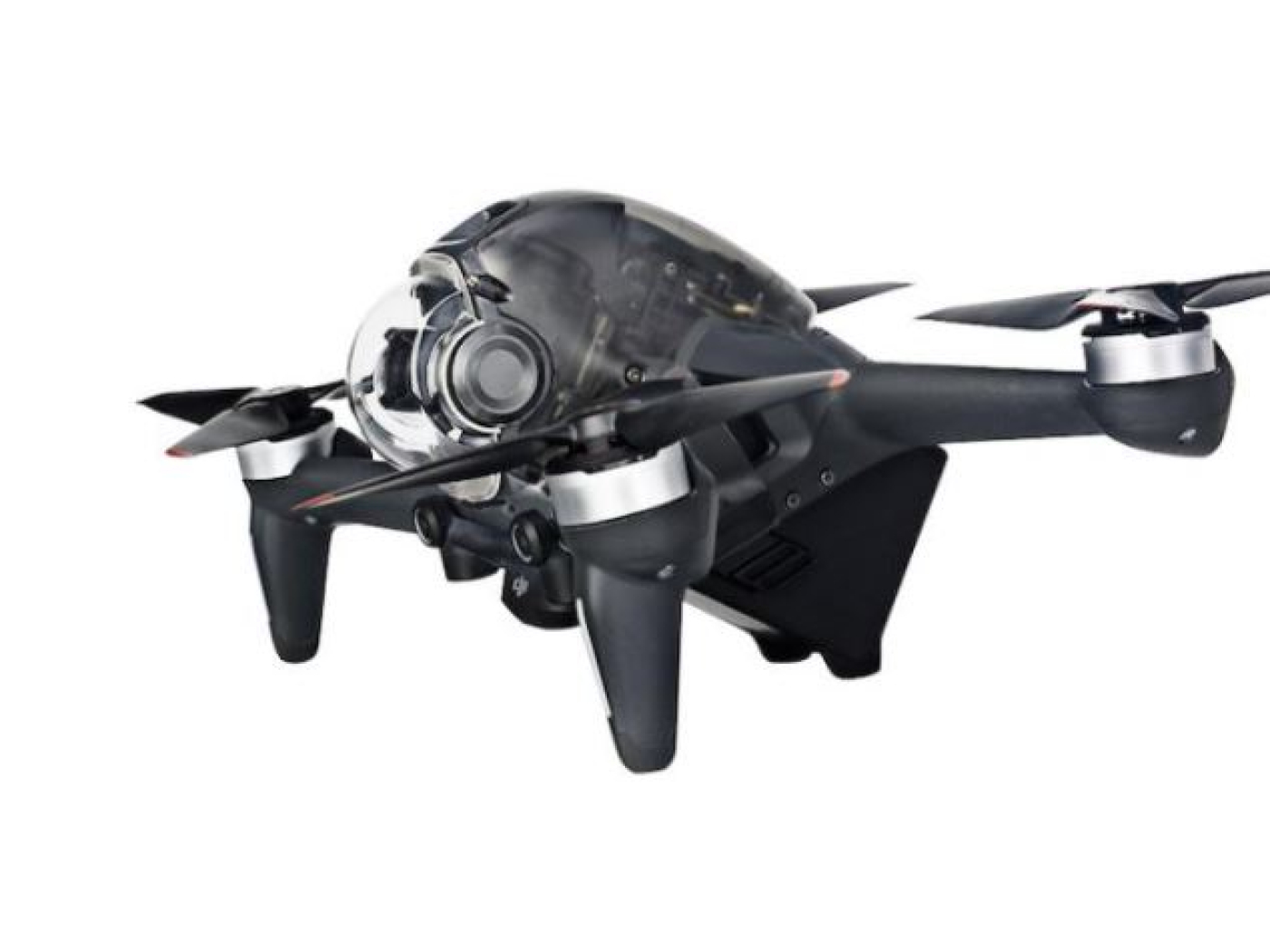 Průhledný kryt gimbalu DJI FPV závodního dronu