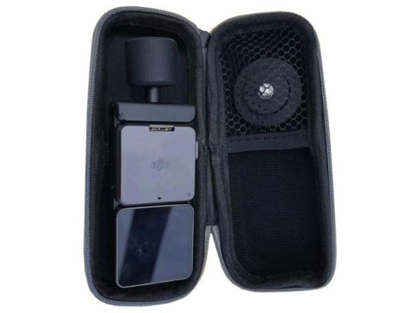 Černé mini pouzdro na DJI Action 2