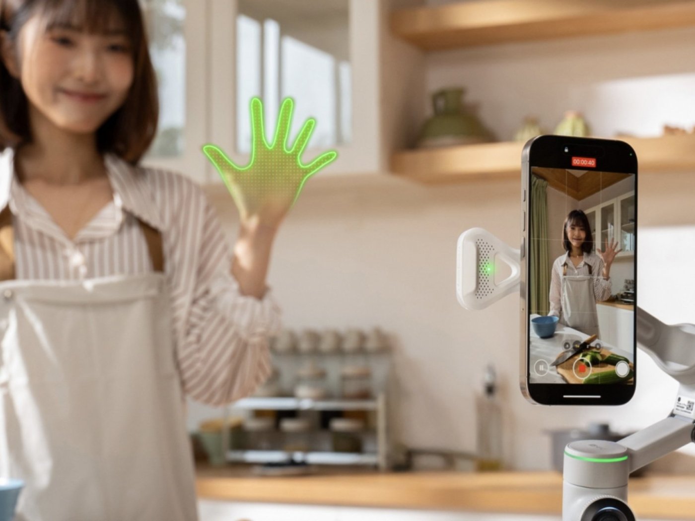 AI Tracker ke stabilizátoru Insta360 Flow 2 Pro