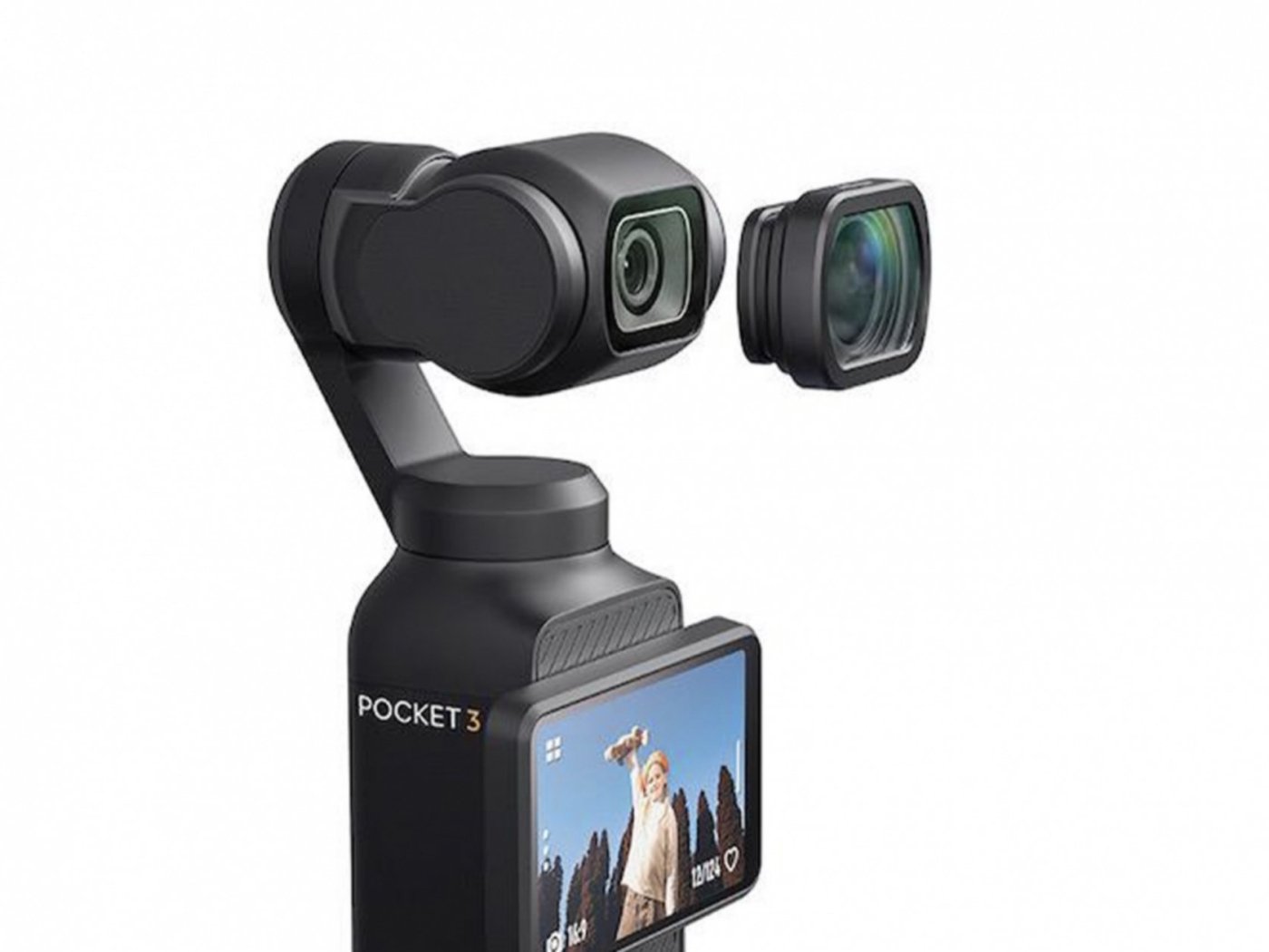 Magnetický macro objektiv na DJI Osmo Pocket 3
