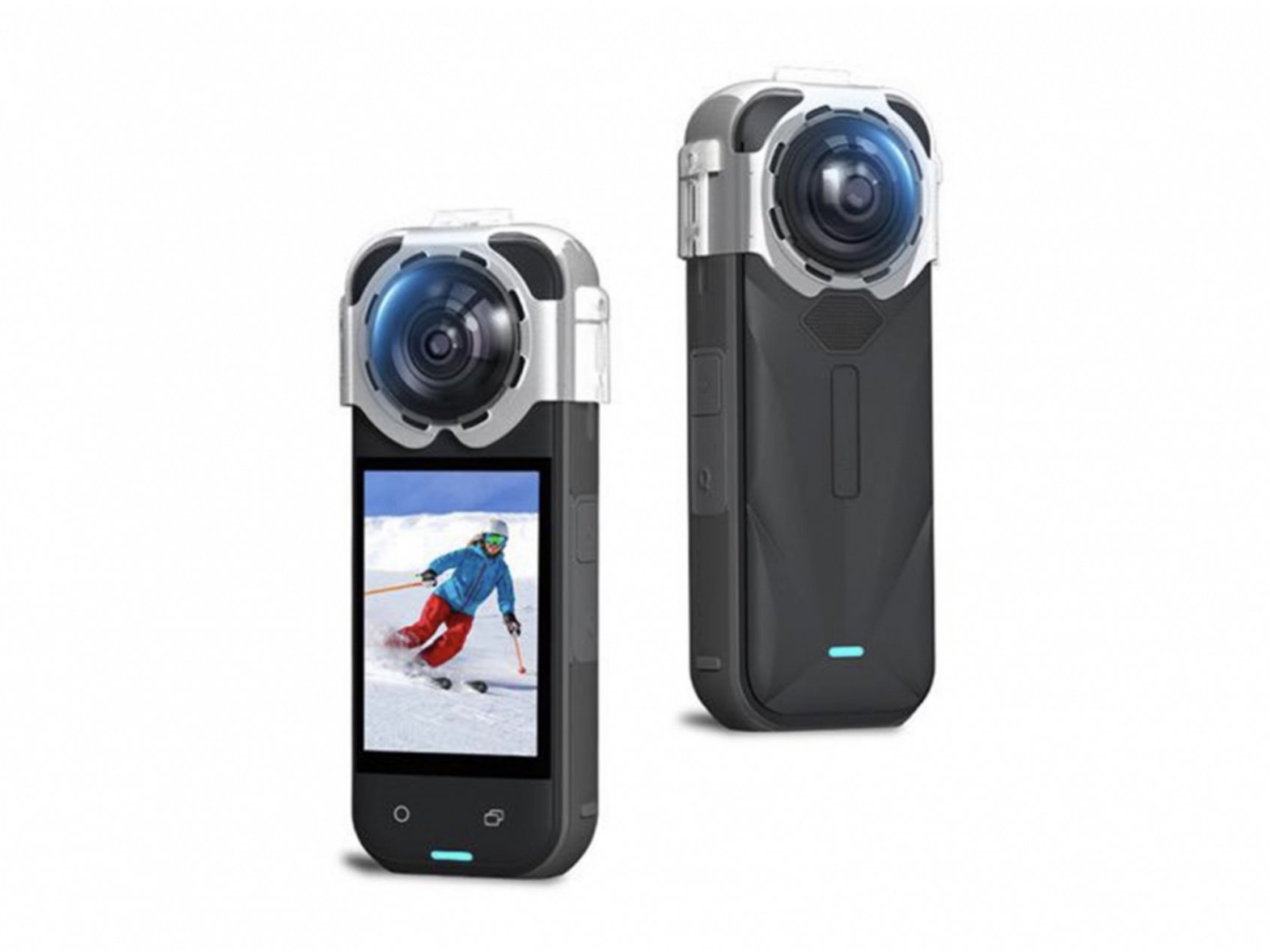 Protizamlžovací kryt objektivu s rychlým uvolňováním pro akční kameru Insta360 X5