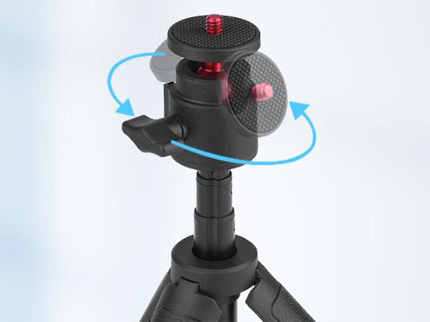 Tripod s prodlužující tyčí na akční kameru