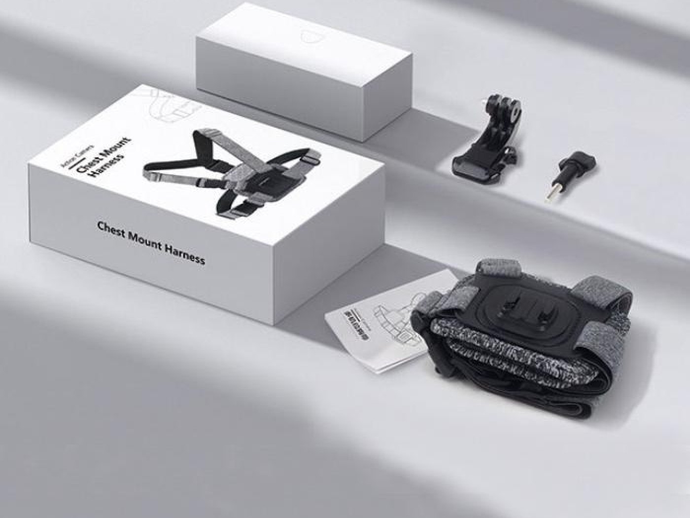 Hrudní popruh na akční kameru