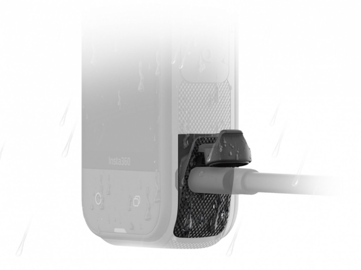 All-Weather krytka USB portu akční kamery Insta360 X5