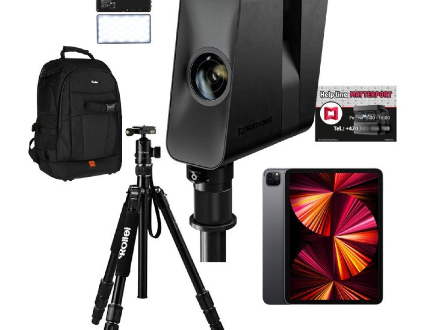 3D LiDAR kamera Matterport Pro 3 - sada