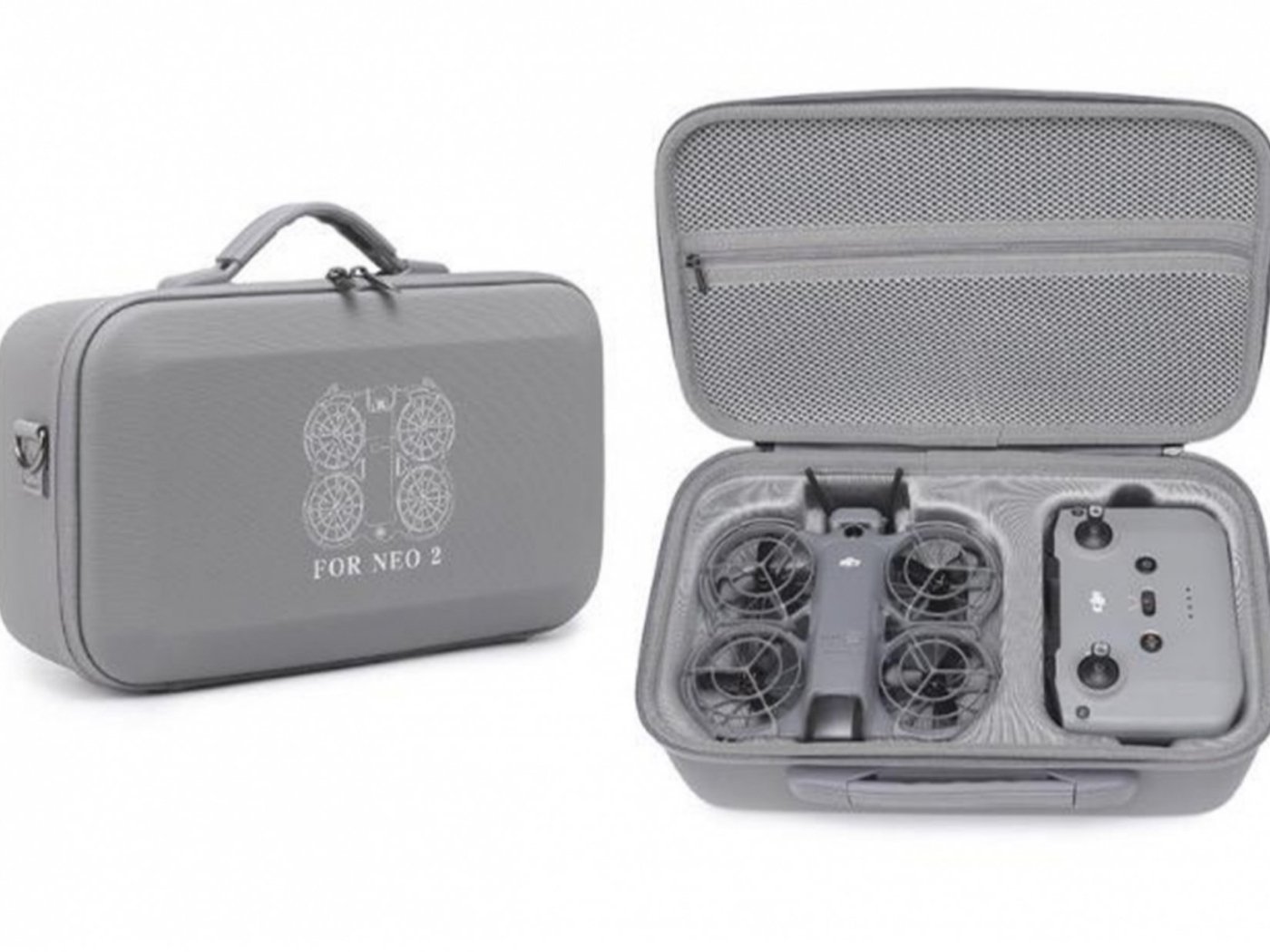 Dvouvrstvé PU pouzdro na rameno pro dron DJI Neo 2 (RC-N3)