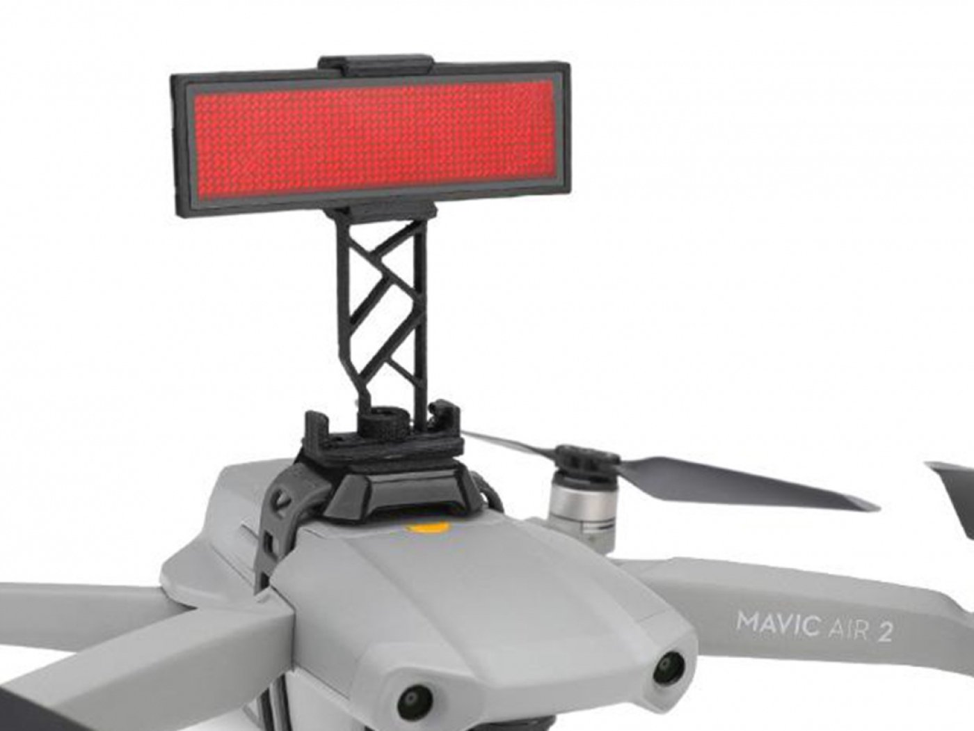 Programovatelné LED světlo na drony