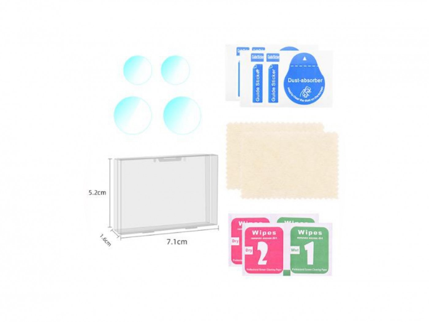 Ochranné sklo na objektiv a senzory DJI Mini 4 Pro (2 ks)