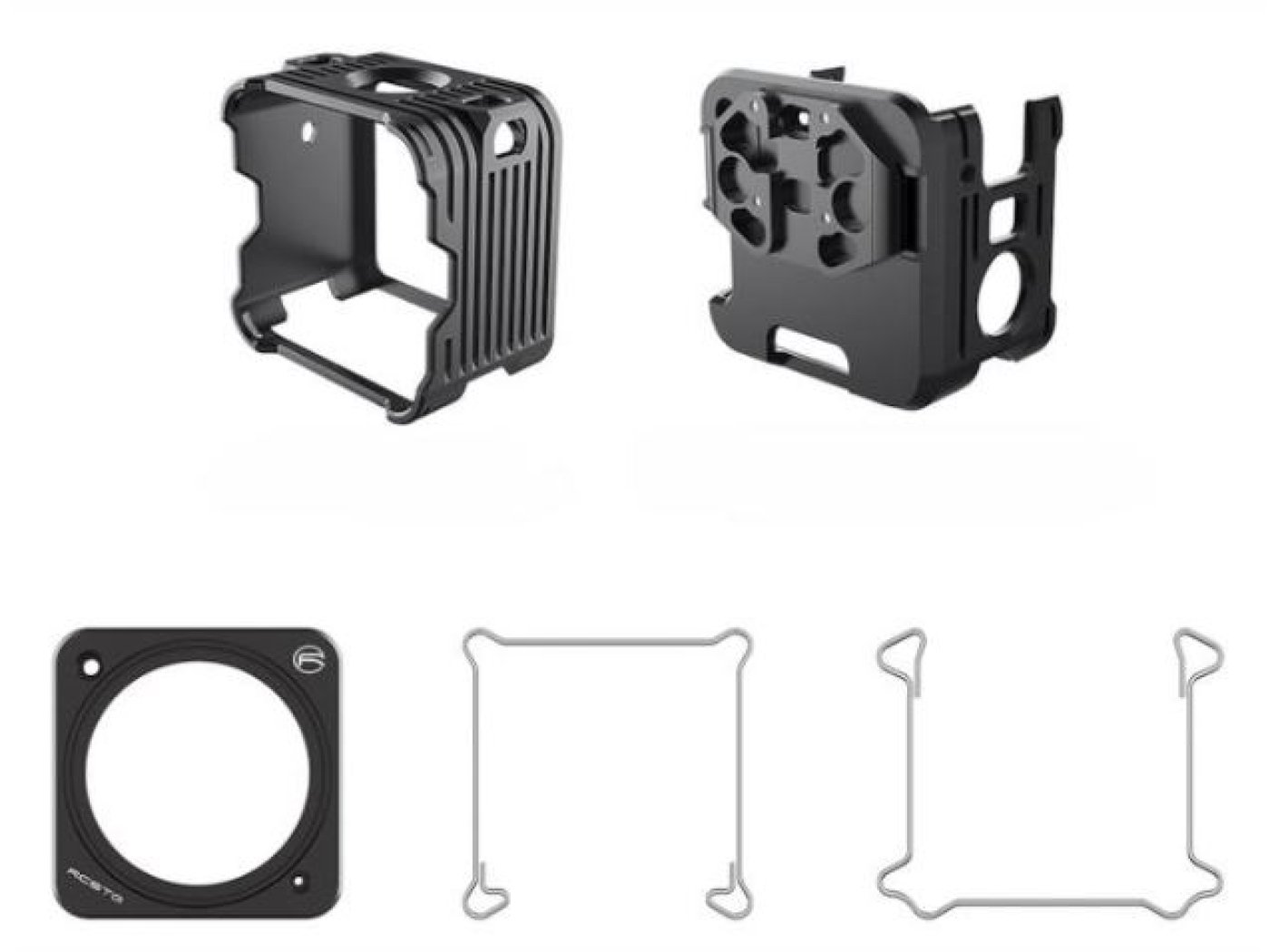 Hliníkový rám s UV filtrem na DJI Action 2