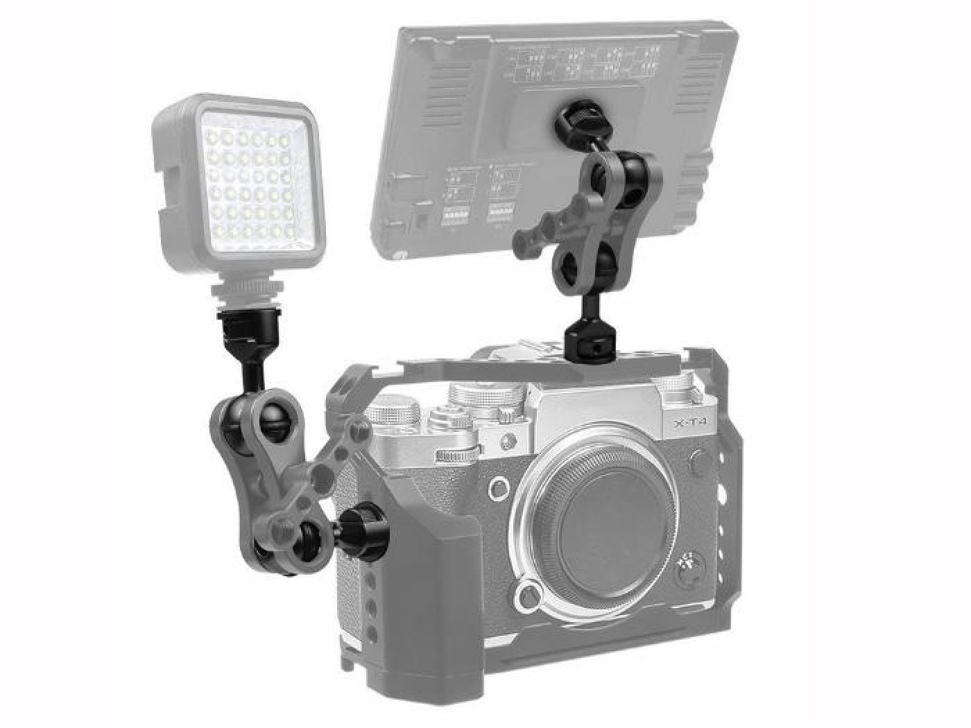 1/4 palcový šroubový kuličkový adaptér z hliníkové slitiny