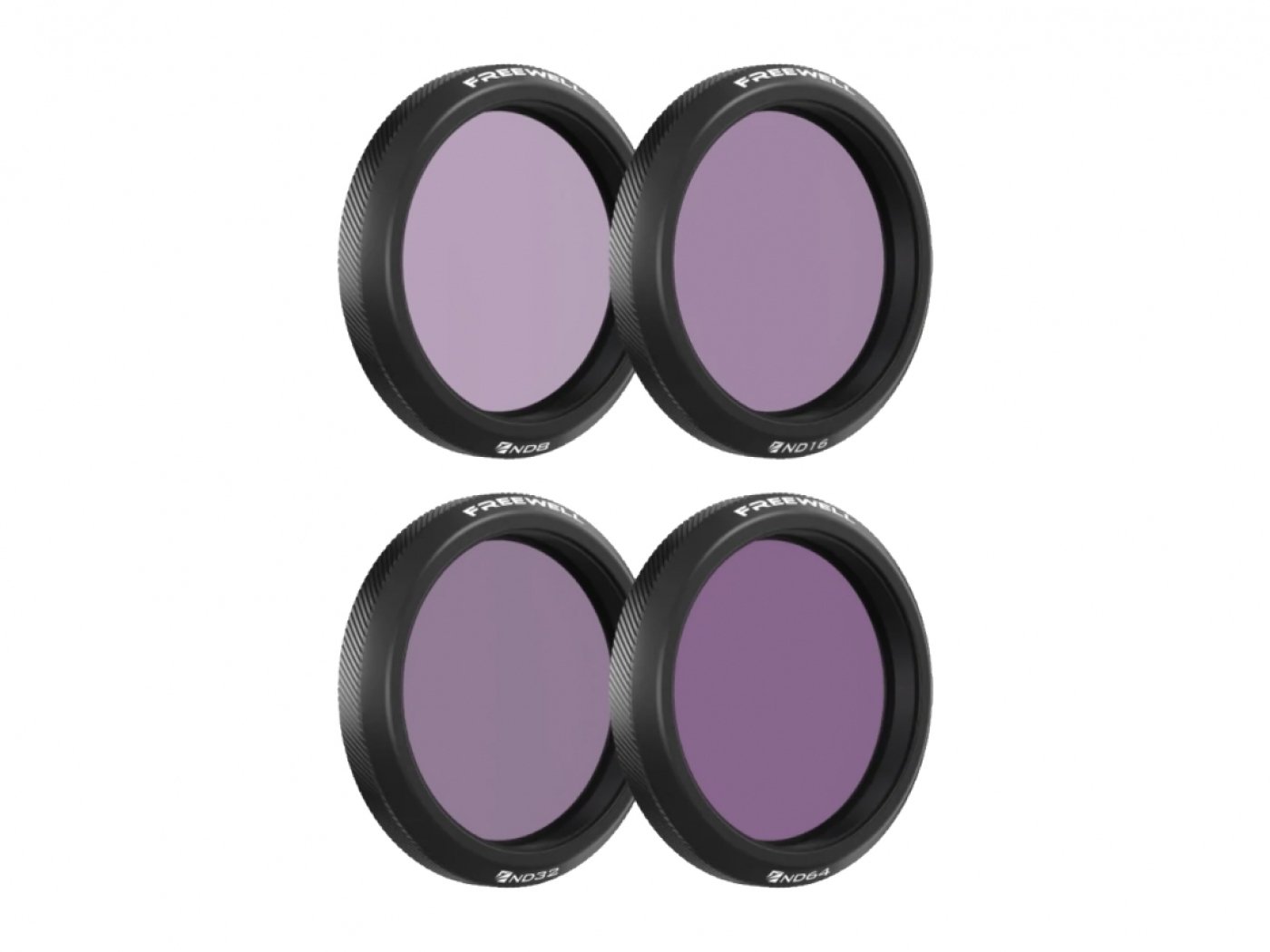 Freewell sada čtyř ND filtrů Standard Day na kameru DJI Osmo Action 5 Pro