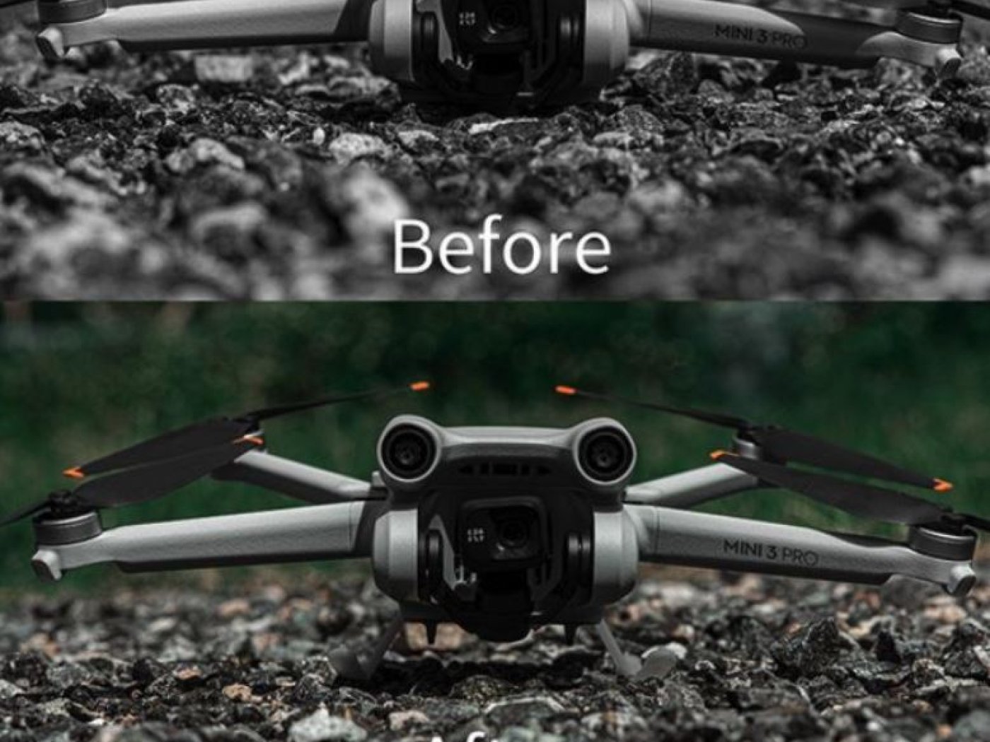 Rychloupínací podvozek na dron DJI Mini 3 Pro