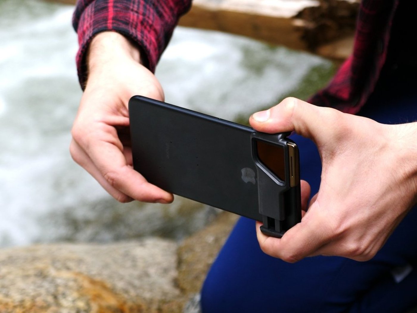 PolarPro Iris filtry na iPhone k DJI Osmo Mobile series