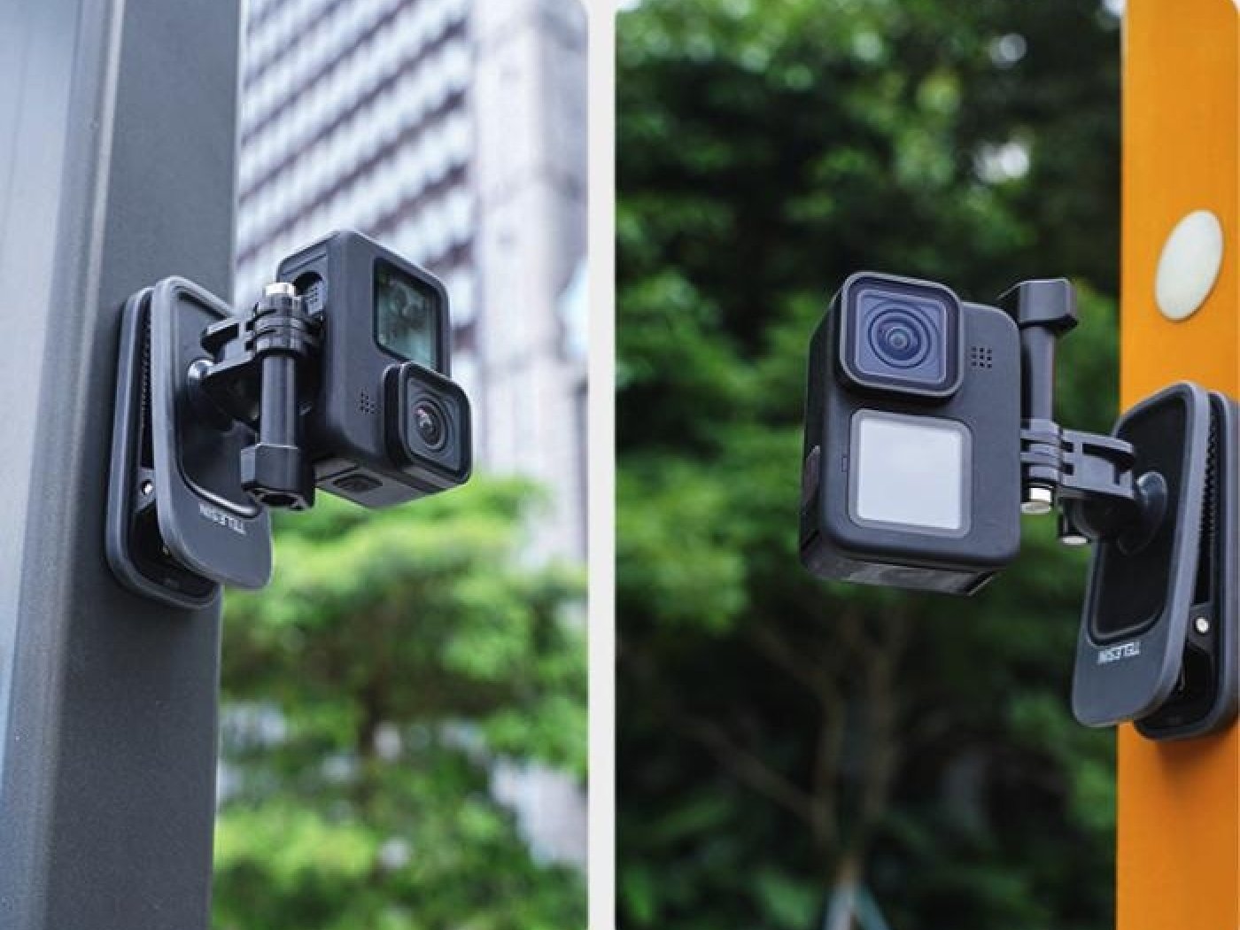 Multifunkční magnetický klip na akční kameru