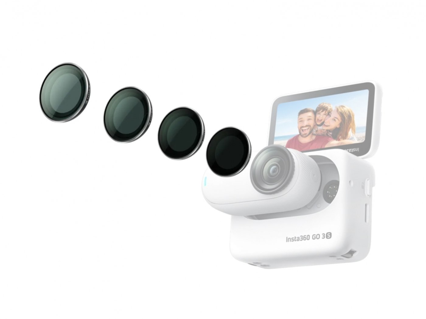 Sada ND filtrů na kameru Insta360 GO 3S