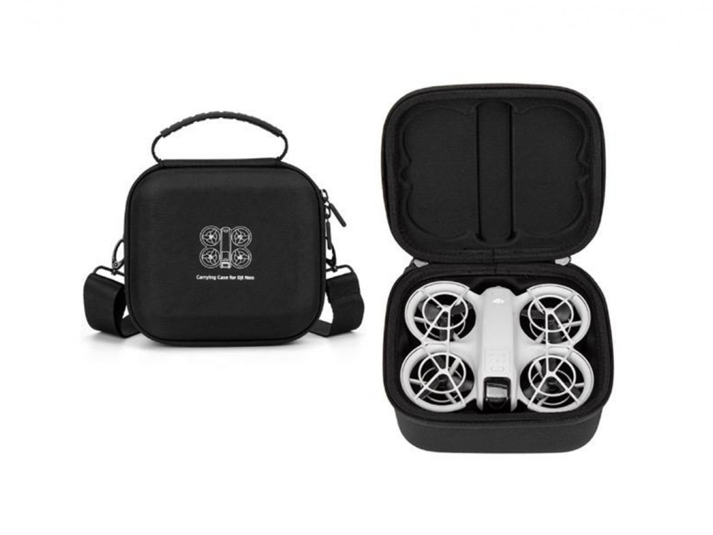 Černé pouzdro na samotný dron DJI Neo