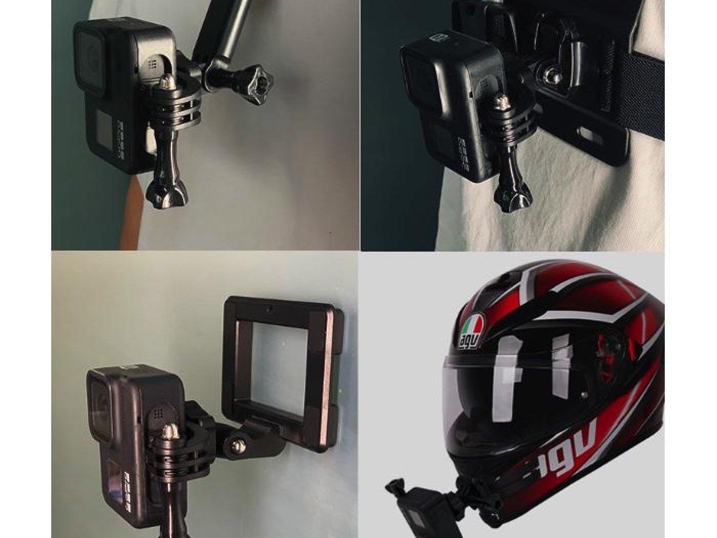 360° adaptér na akční kameru