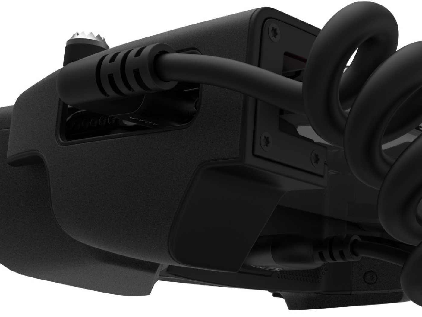 Kroucený kabel lightning/USB-A - 30cm - šedý - L30C