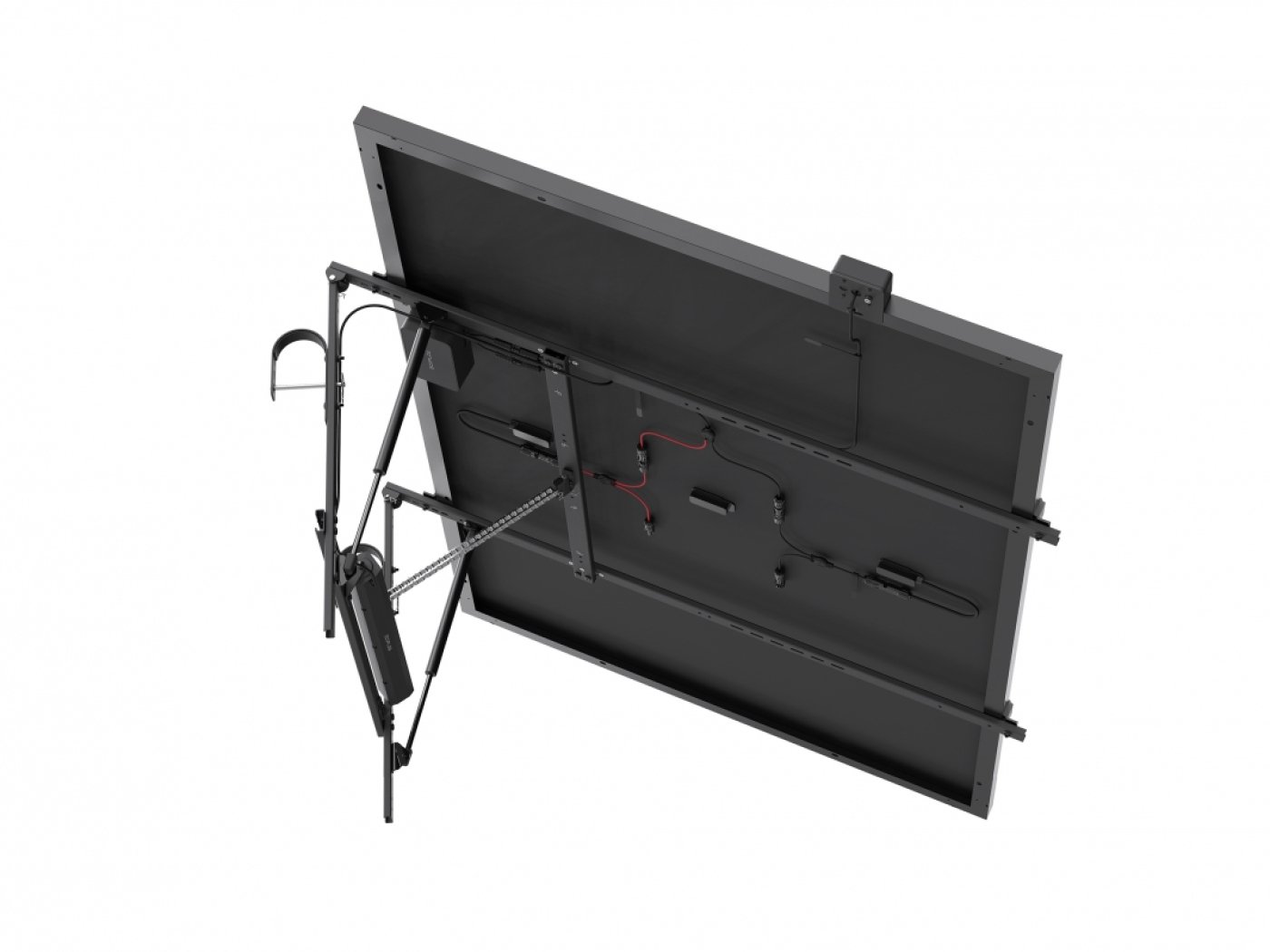 EcoFlow jednoosý solární sledovač