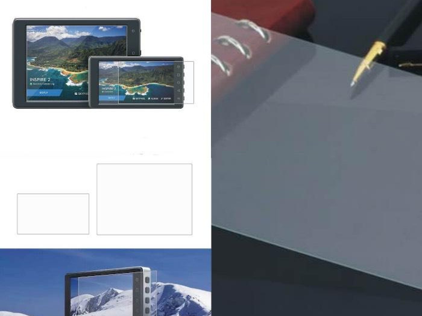 Ochranná folie na displej DJI CrystalSky 5.5"