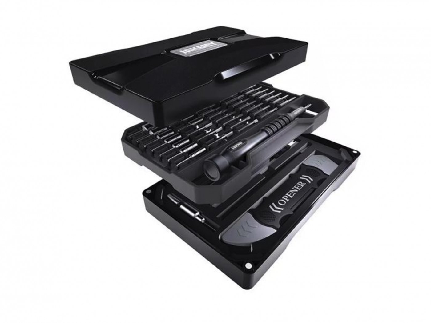 Univerzální sada nářadí s rukojetí z hliníkové slitiny (69ks)