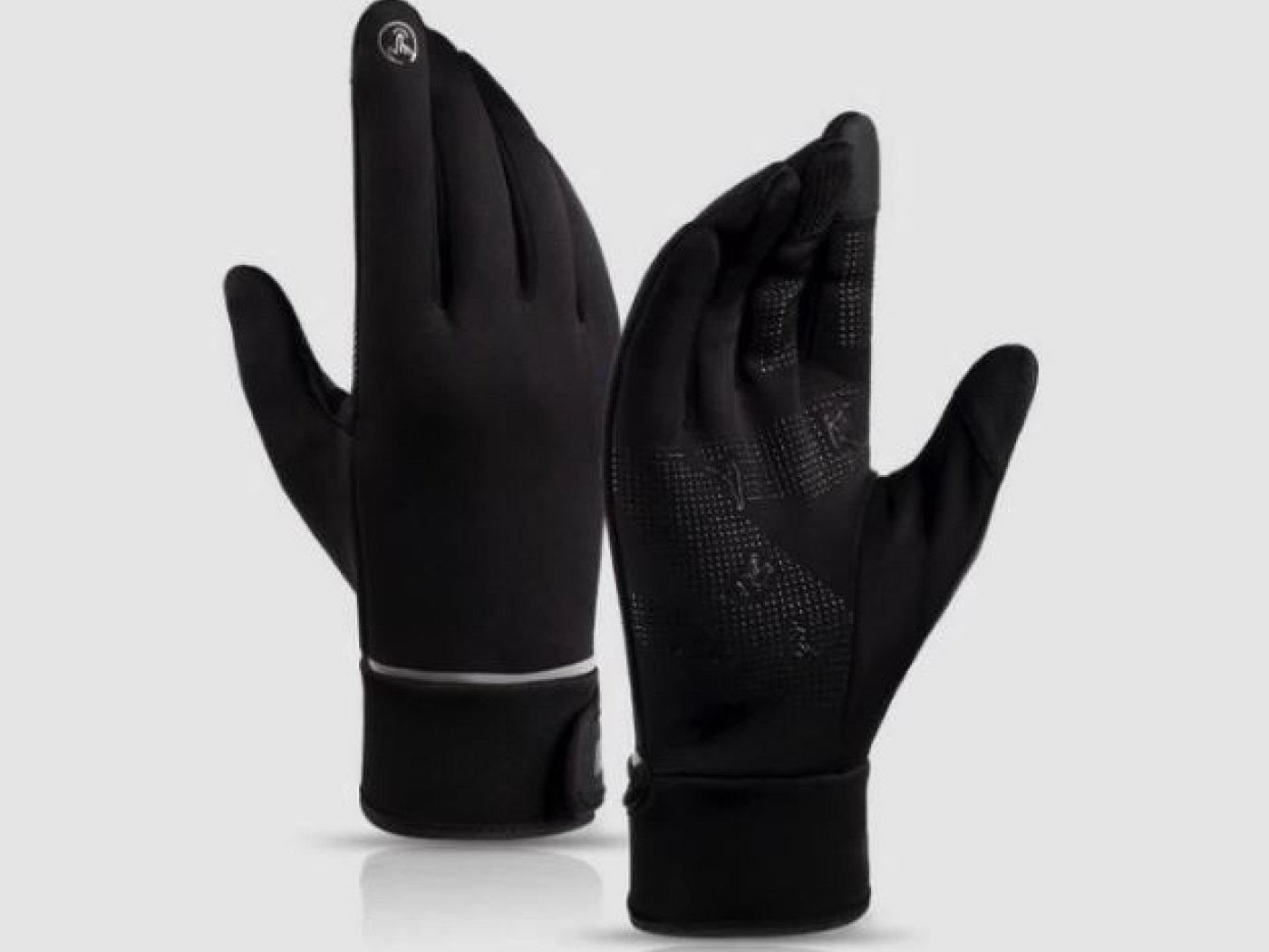 Černé fotografické rukavice