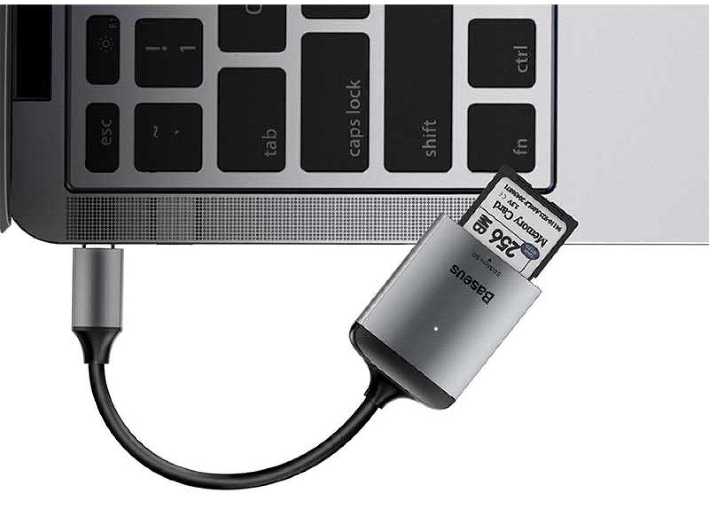 Adapter Baseus USB-C na Card Reader Hub