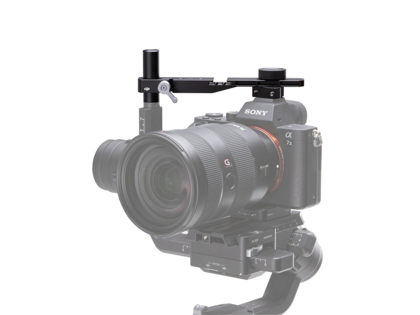 Top Hotshoe Bracket pro ruční stabilizátor kamery DJI Ronin-S