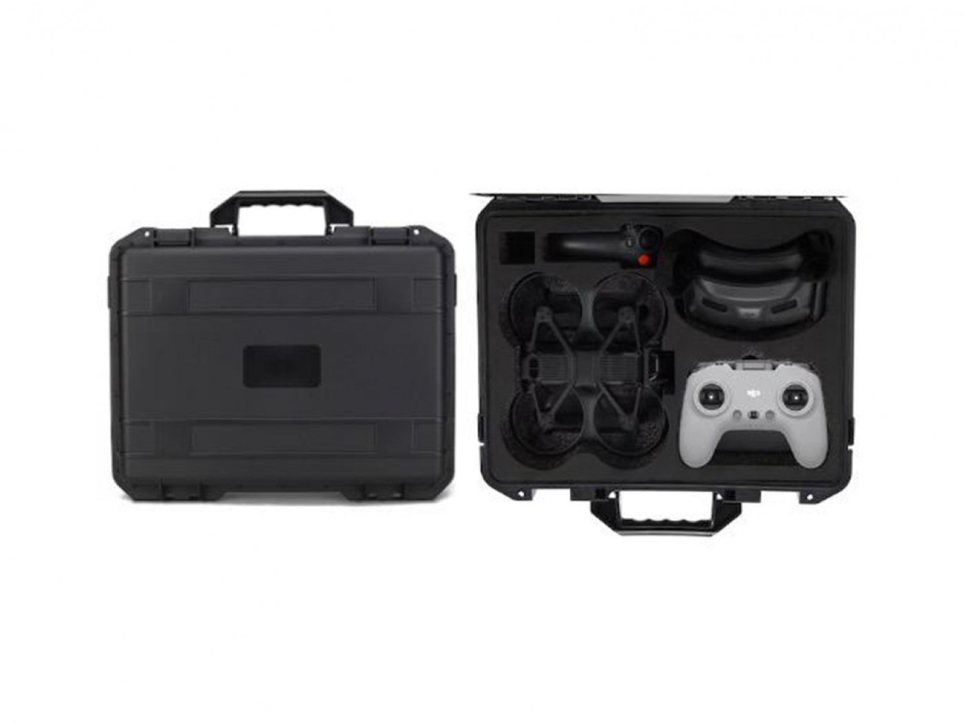 Černý voděodolný kufr na dron DJI Avata 2