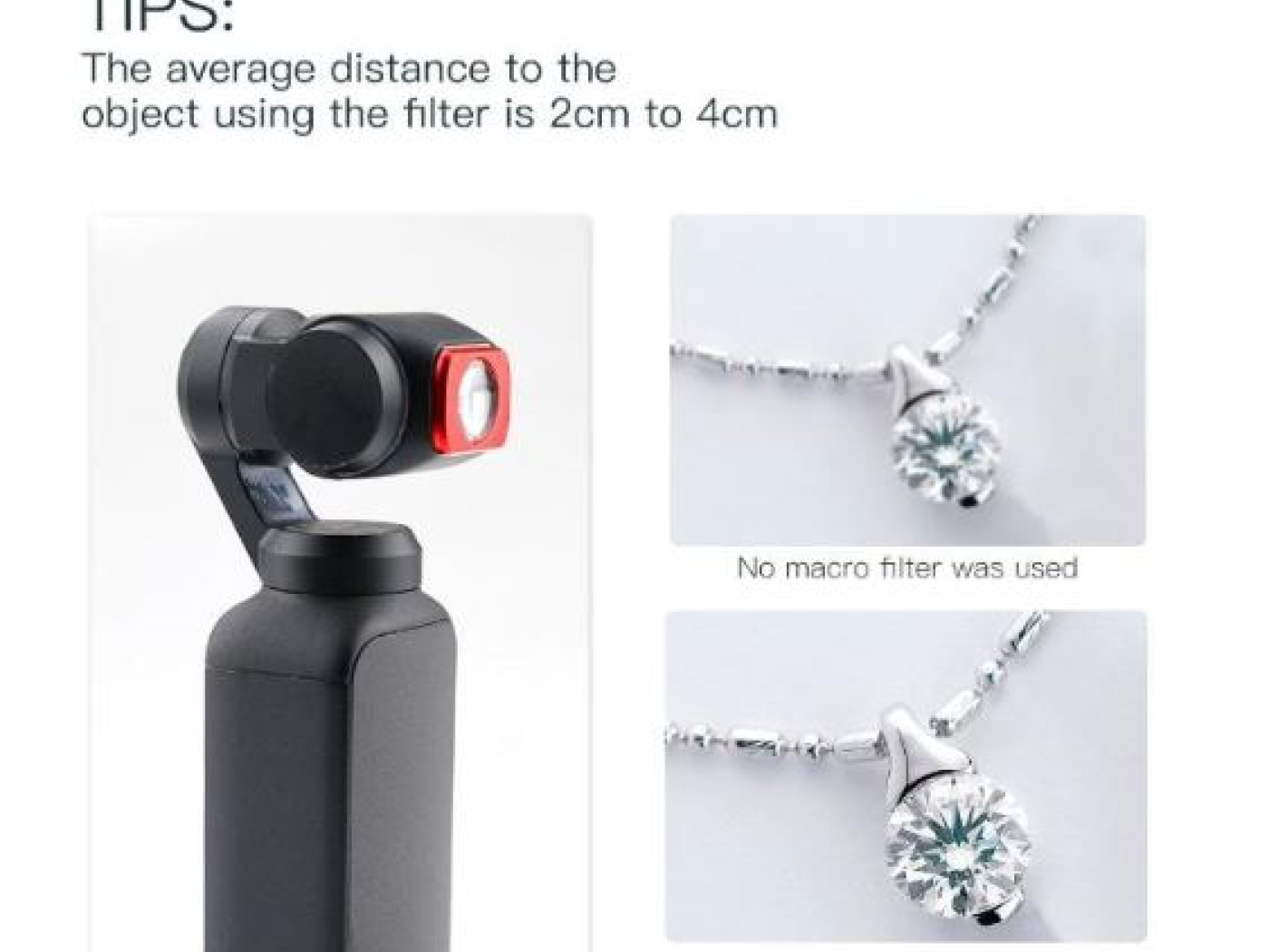 Makro filtr na DJI Osmo Pocket / Pocket 2