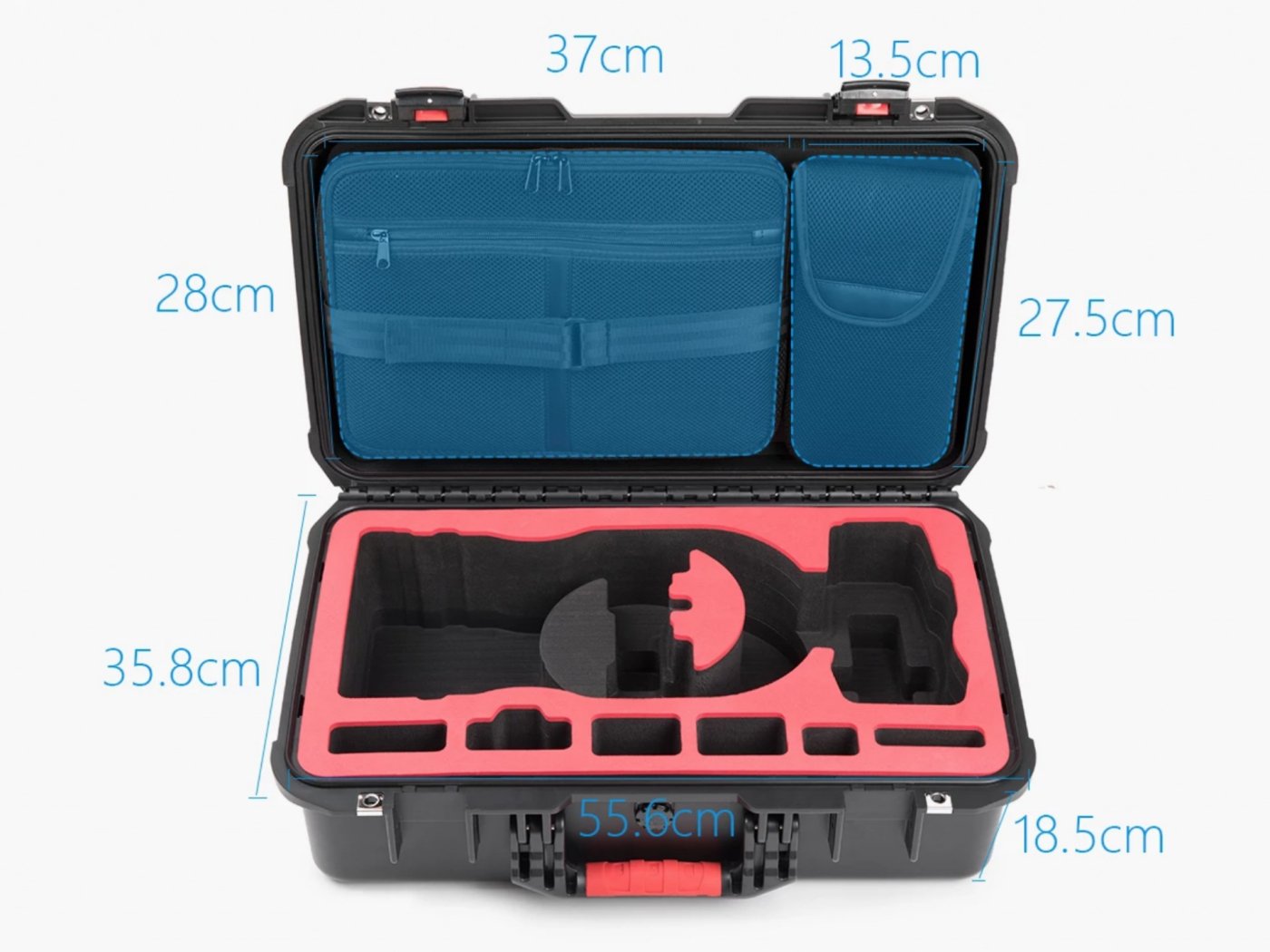 DJI Mavic 2 a DJI Goggles přepravní kufr s výplní