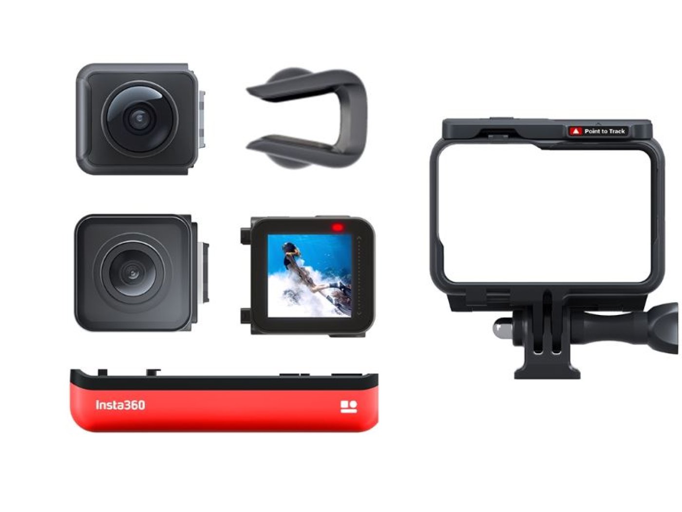 Akční kamera Insta360 ONE R Twin Edition