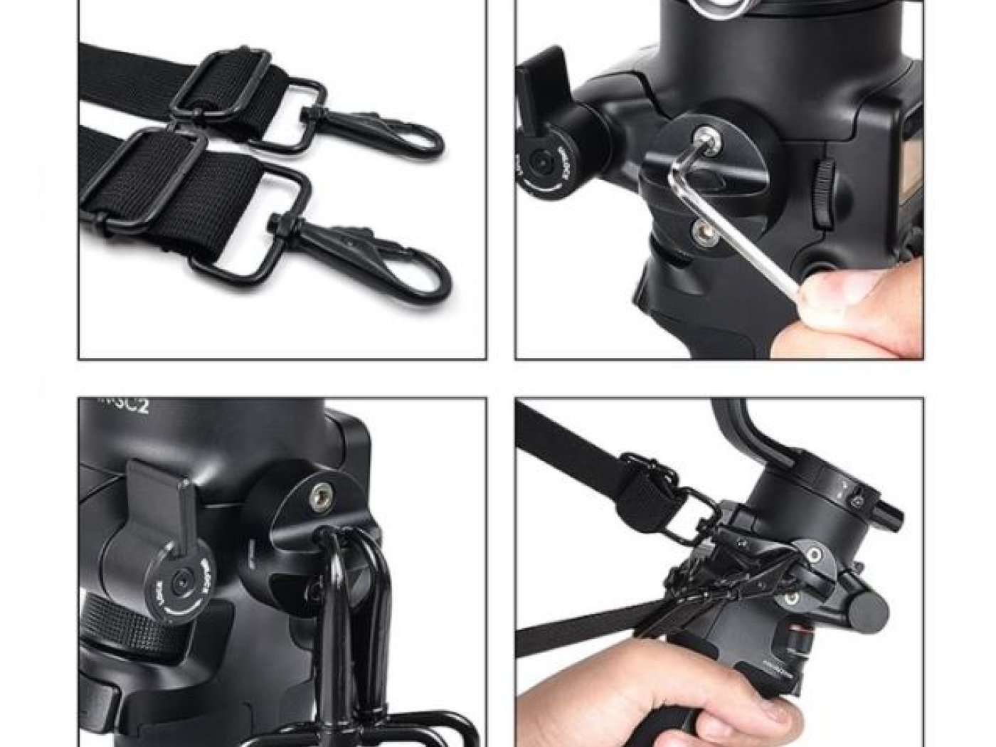 Široký popruh na krk na stabilizátor DJI RS 2 / RSC 2