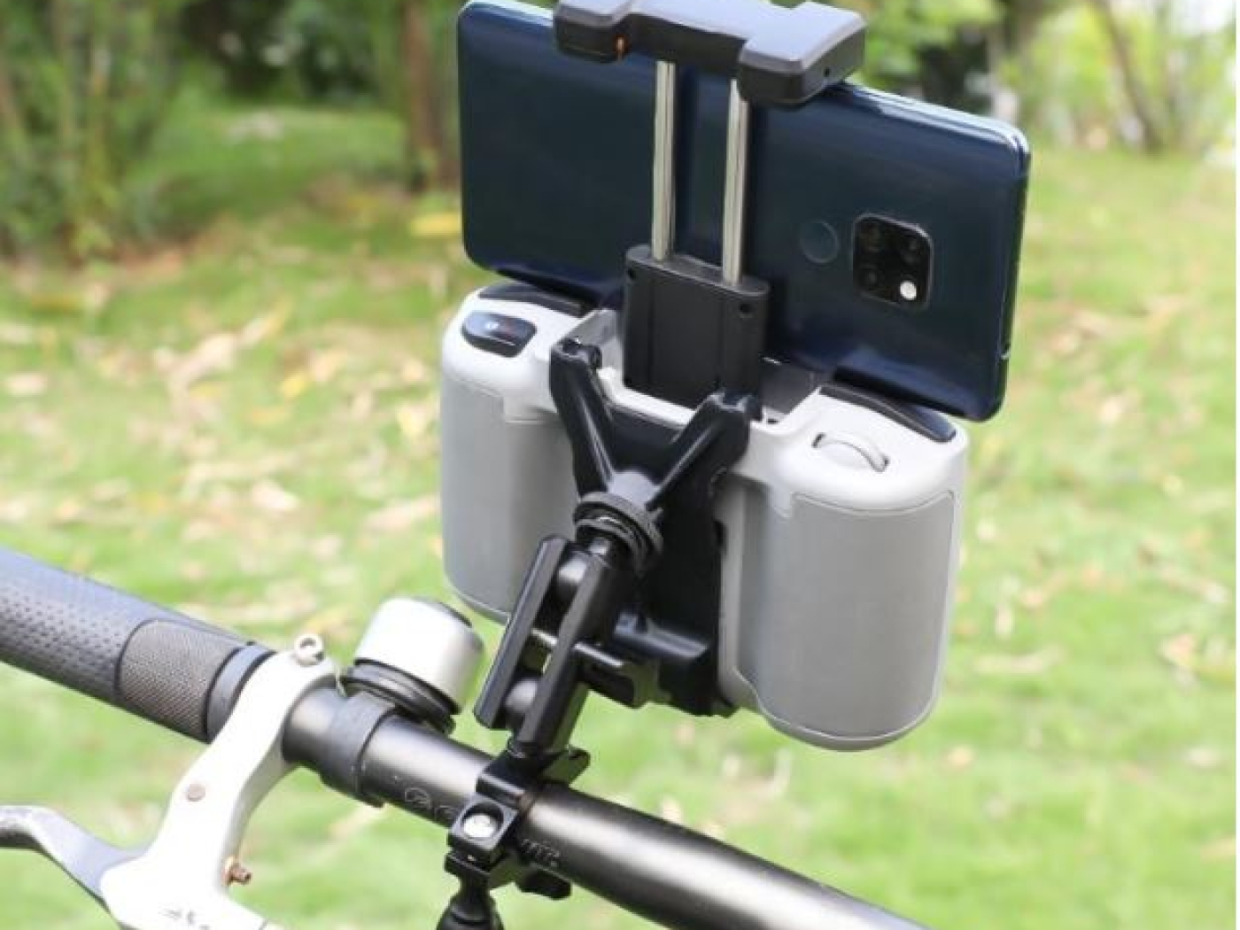 Držák ovladače DJI Mavic Air 2 / Air 2S / Mini 2 / Mavic 3 na řidítka kola