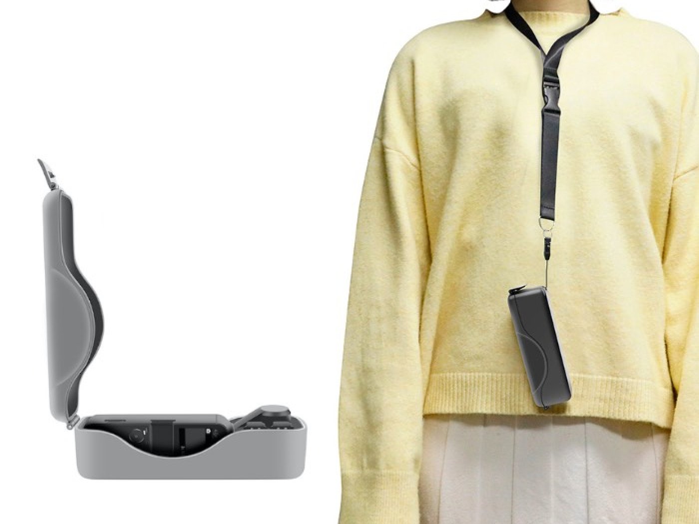 Pouzdro s popruhem na krk pro DJI Osmo Pocket